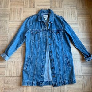 Longline Denim Jacket